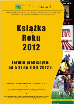 F3 - ksika roku 2012