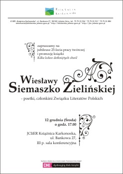 Jubileusz Wiesawy Siemaszko-Zieliskiej